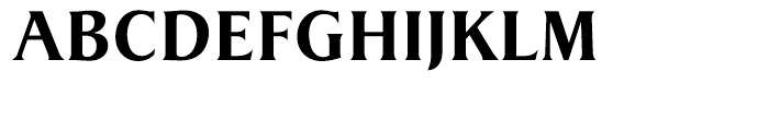 EF Dragon CE Demi Bold Font UPPERCASE
