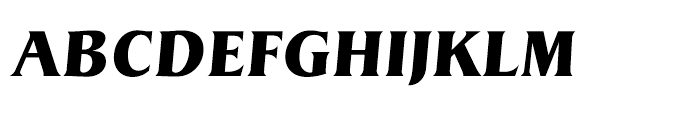 EF Dragon CE Extra Bold Italic Font UPPERCASE