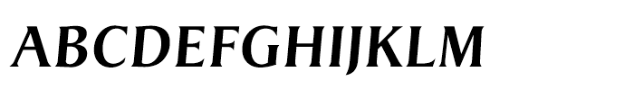 EF Dragon CE Medium Italic Font UPPERCASE