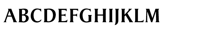 EF Dragon CE Medium Font UPPERCASE