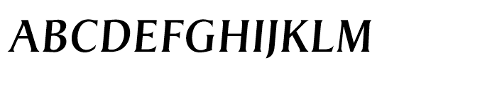 EF Dragon CE Regular Italic Font UPPERCASE