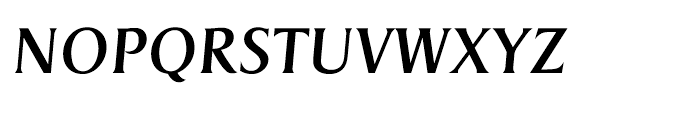 EF Dragon CE Regular Italic Font UPPERCASE