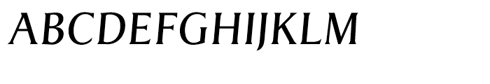 EF Dragon Light Italic Font UPPERCASE
