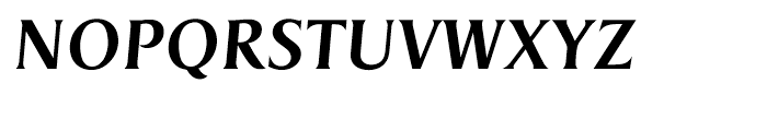 EF Dragon Medium Italic Font UPPERCASE