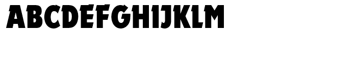 EF Dynamo Bold Condensed Font UPPERCASE