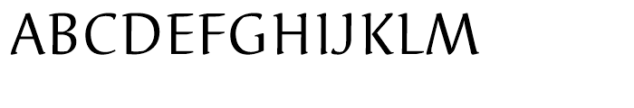 EF Elysa Regular OsF Font UPPERCASE