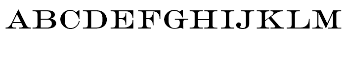 EF Engravers Roman Font LOWERCASE