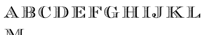 EF Escorial Regular Font LOWERCASE