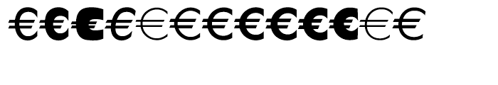 EF EuroClassic A Regular Font LOWERCASE