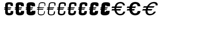 EF EuroSans Four Font UPPERCASE