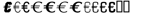 EF EuroSans Four Font LOWERCASE