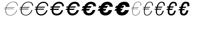 EF EuroSans Two Font UPPERCASE