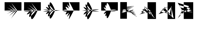 EF Flying Op Art Regular Font OTHER CHARS