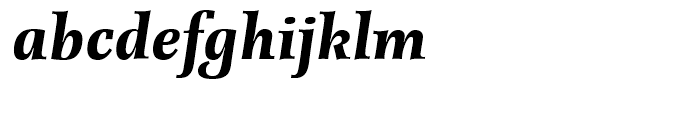 EF Forlane Bold Italic Font LOWERCASE
