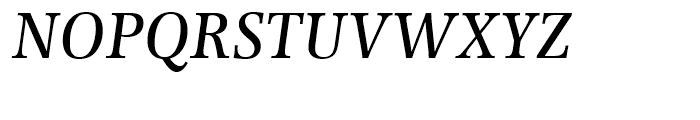 EF Forlane Medium Italic Font UPPERCASE
