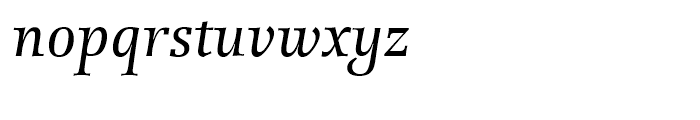 EF Forlane Roman Italic Font LOWERCASE