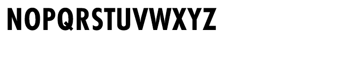 EF Futura CE Bold Condensed Font UPPERCASE