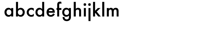EF Futura Turkish Medium Font LOWERCASE