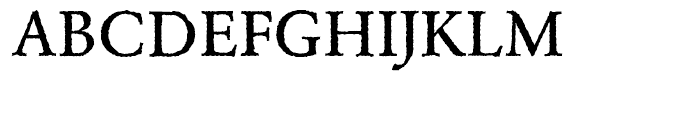 EF Garamond Rough H Medium Font UPPERCASE