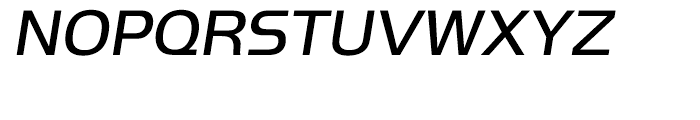 EF Handel Sans Turkish Regular Oblique Font UPPERCASE