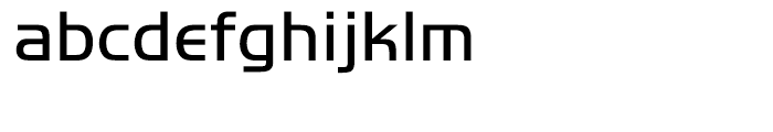 EF Handel Sans Turkish Regular Font LOWERCASE
