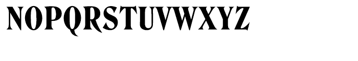 EF Hawthorn Regular Font UPPERCASE