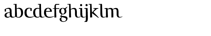 EF Keule Old Style Regular Font LOWERCASE