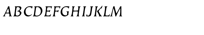 EF Kiev Regular Oblique SC Font LOWERCASE