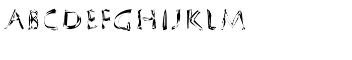 EF Kleins Sketch Regular Font LOWERCASE