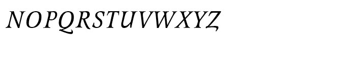 EF Latienne Italic SC Font LOWERCASE