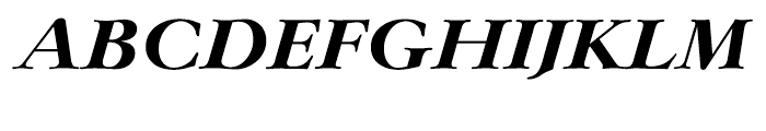 EF Lingwood CE Bold Italic Font UPPERCASE