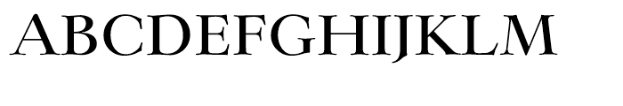EF Lingwood CE Medium Font UPPERCASE