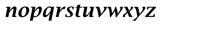 EF Lucida Bright CE Demi Bold Italic Font LOWERCASE