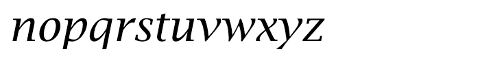 EF Lucida Bright CE Roman Italic Font LOWERCASE