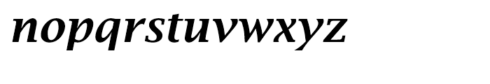 EF Lucida Bright Demi Bold Italic Font LOWERCASE