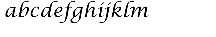EF Lucida Calligraphy CE Font LOWERCASE