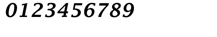 EF Lucida Fax Demi Bold Italic Font OTHER CHARS