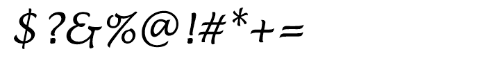 EF Lucida Handwriting Regular Font OTHER CHARS