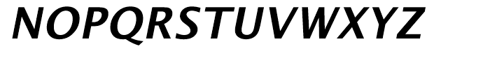 EF Lucida Sans Turkish Demi Bold Italic Font UPPERCASE