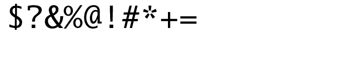 EF Lucida Sans Typewriter T Regular Font OTHER CHARS