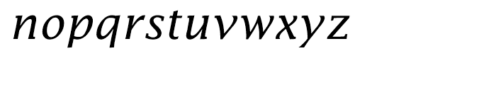 EF Lucida Turkish Italic Font LOWERCASE
