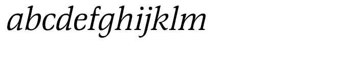 EF Magna Turkish Italic Font LOWERCASE