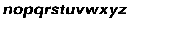 EF Maxima Bold Oblique Font LOWERCASE