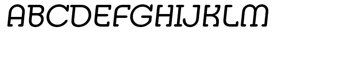 EF Media Serif CE Regular Italic Font UPPERCASE