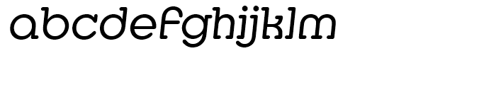 EF Media Serif CE Regular Italic Font LOWERCASE