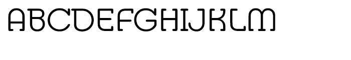 EF Media Serif Light Font UPPERCASE