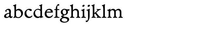 EF Minister Book Font LOWERCASE