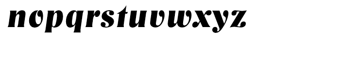 EF Nashville Bold Italic Font LOWERCASE