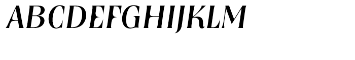 EF Nashville Regular Italic Font UPPERCASE