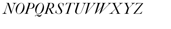 EF New Caslon B Italic Font UPPERCASE